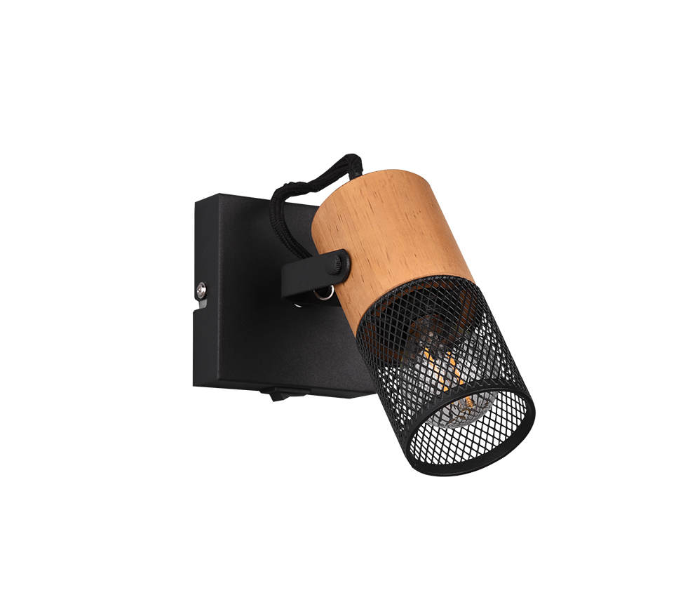 Tosh spotlight 1-pc E14 matt black — 804370132