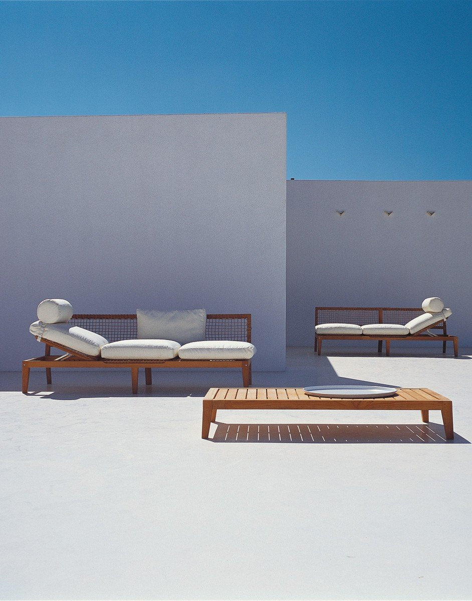 Unopiù Synthesis Cushion for sunlounger – for low sunlounger, 70×195×51 cm, Nuvola colour | Unopiù
