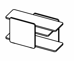Manufacturer technical drawing for CAL003; line illustration, not a product photograph.