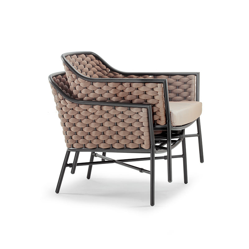 Idol&Furniture Lounge Armchair PANAMA — Anthracite