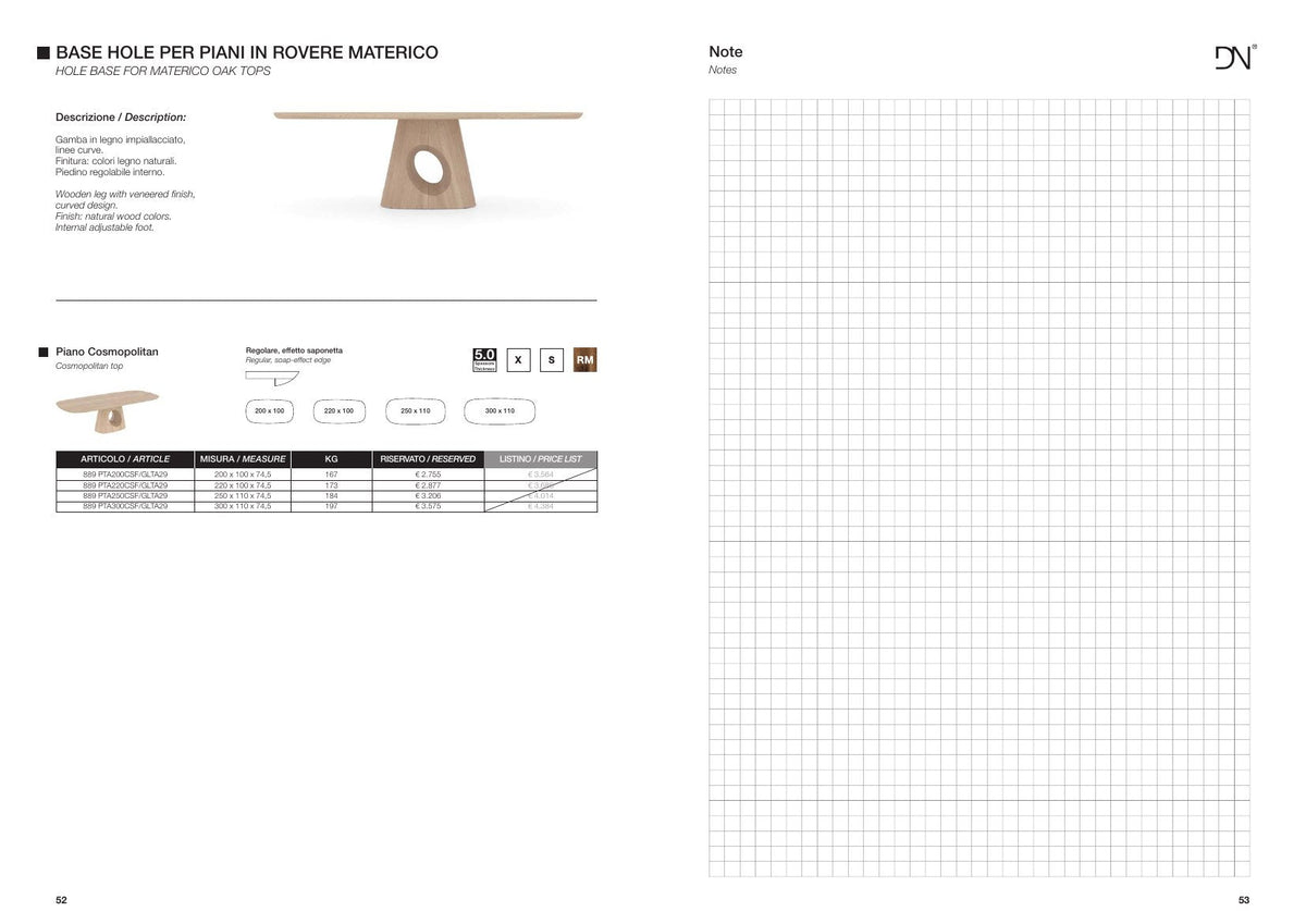 Devina Nais Dining Table Morphis Ceramics - Hole — Hole