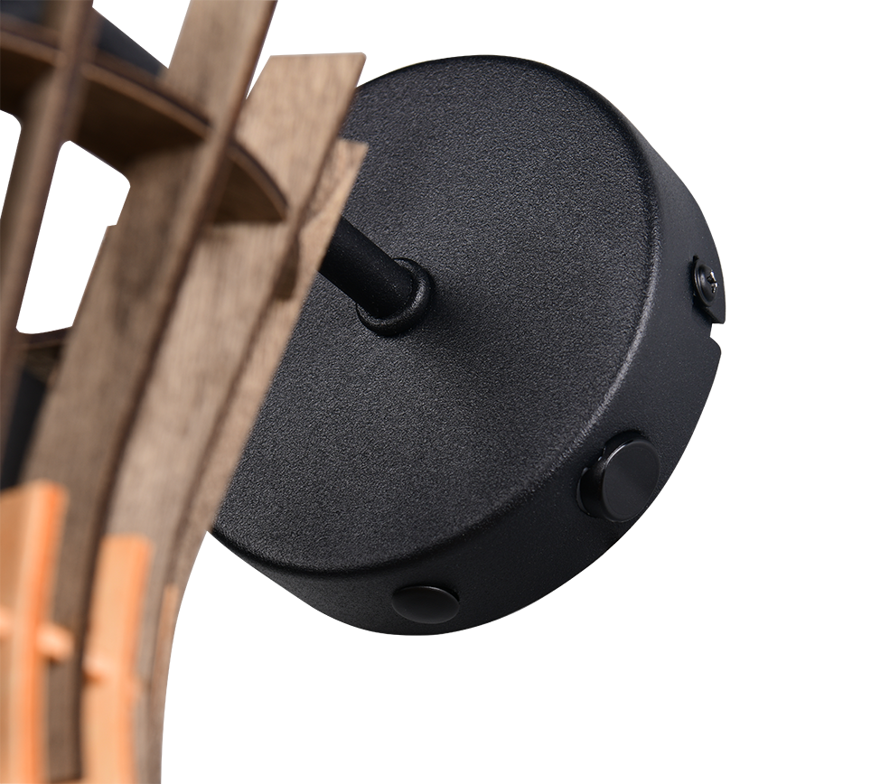 Alice wall lamp E27 natural color/wood — R21861736