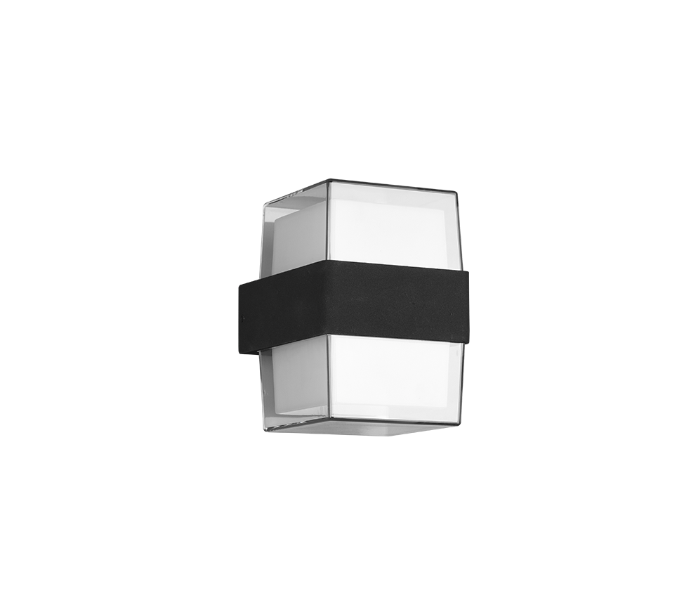 Molina LED wall lamp square anthracite — R22062142