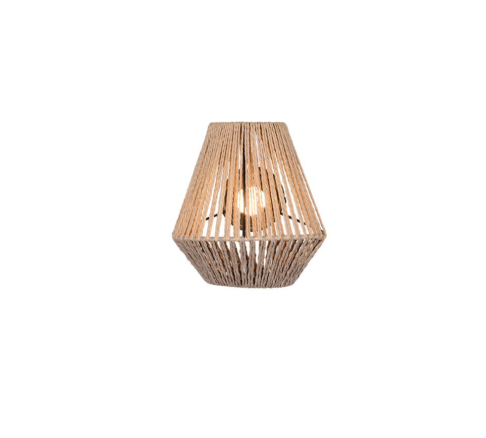 Lira LED wall lamp light brown rechargeable — R25991126