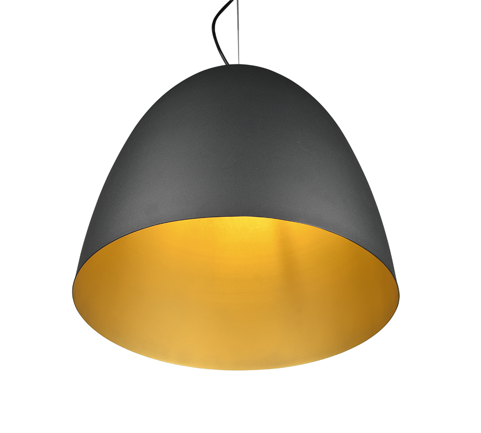 Tilda pendant 40 cm E27 matt black/gold — R30661980