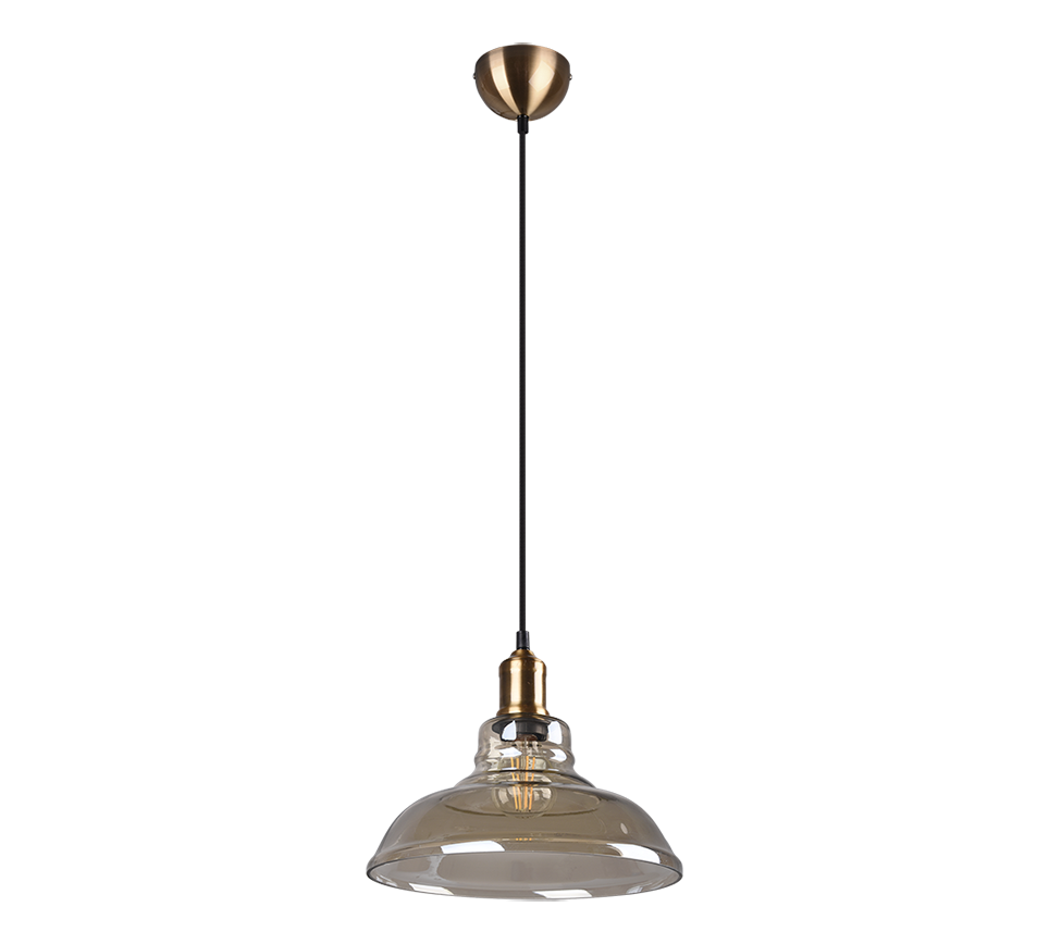 Aldo pendant E27 brass — R30731004