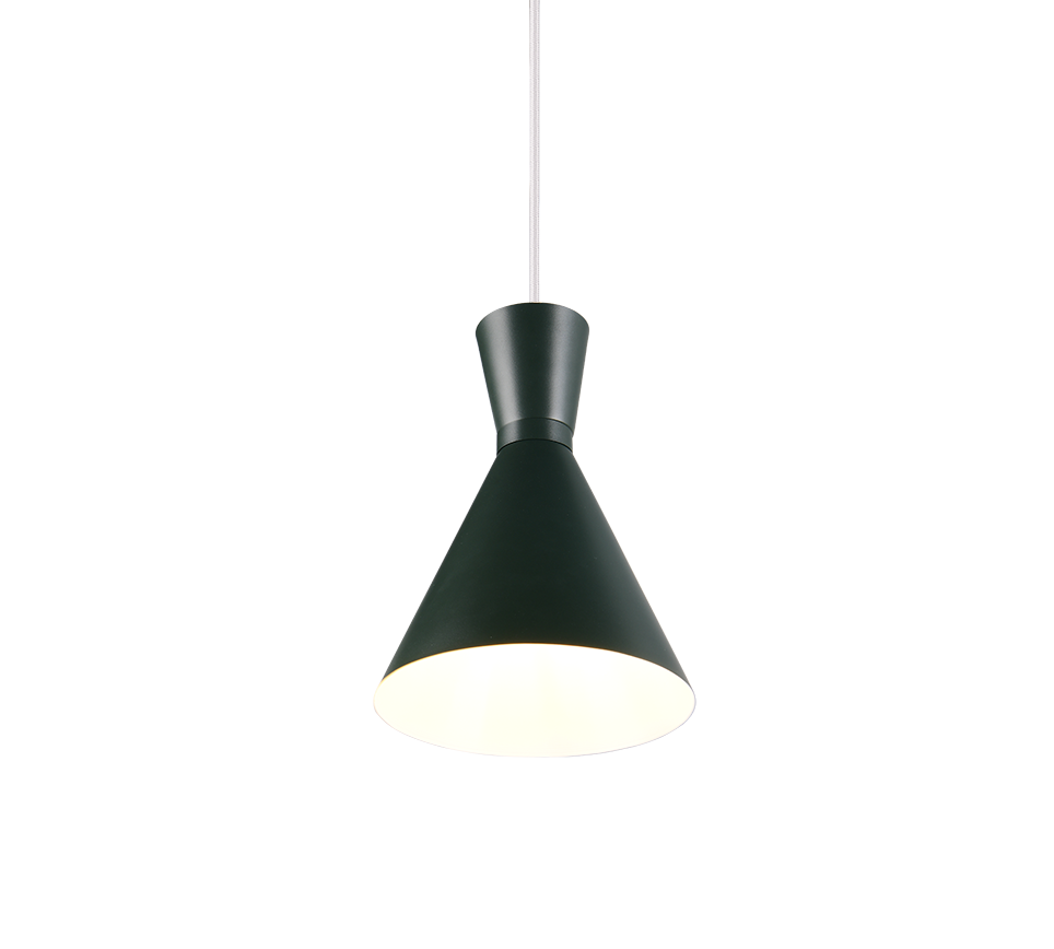 Enzo pendant 20 cm E27 dark green — R30781049