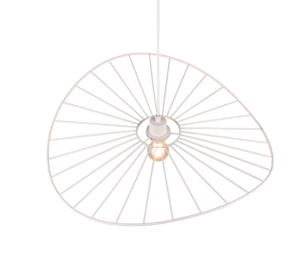 Chapeau pendant E27 matt white — R31451031
