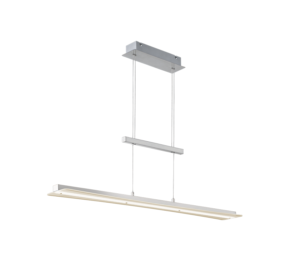 Smash LED pendant brushed steel — R32421107