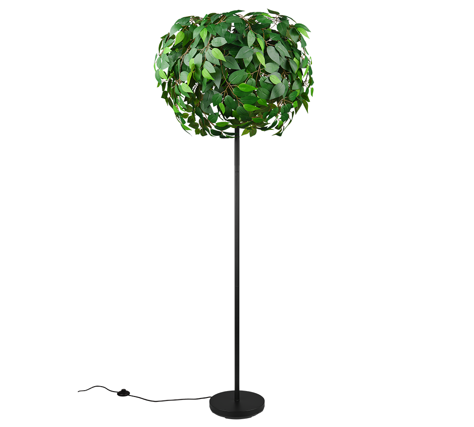 Leavy floor lamp 3xE14 green — R40463015
