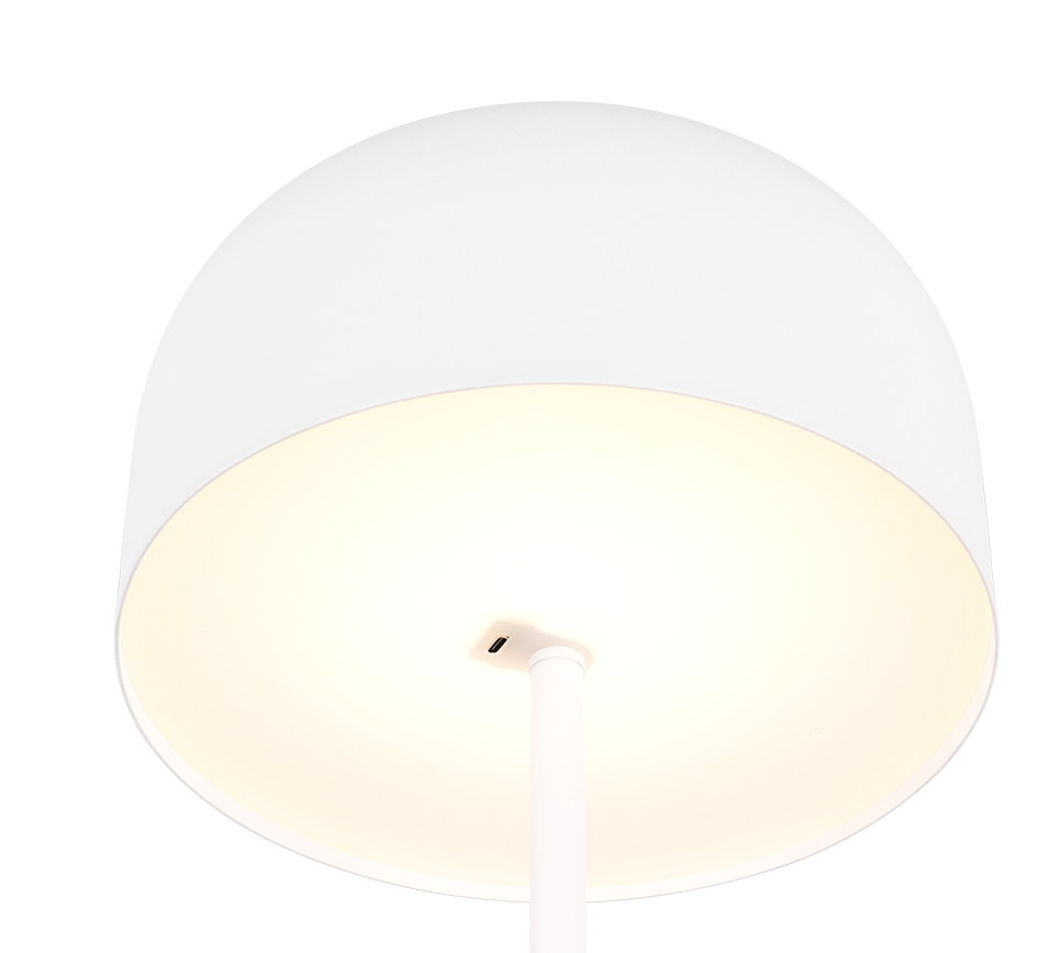 Jeff LED floor lamp matt white rechargeable — R49151131