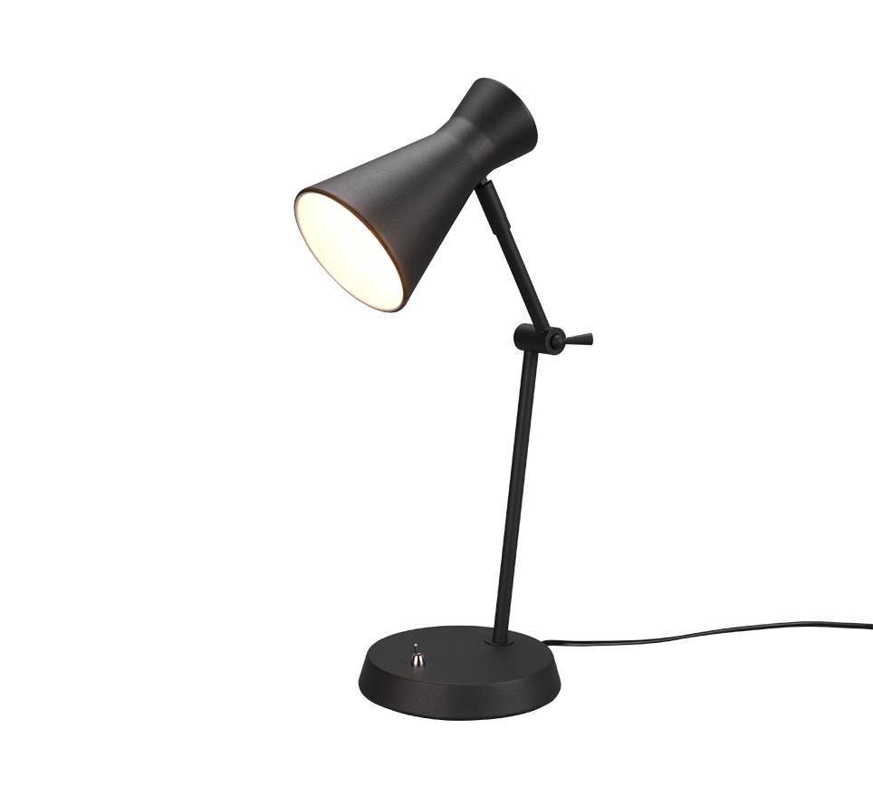 Enzo table lamp E27 matt black — R50781032