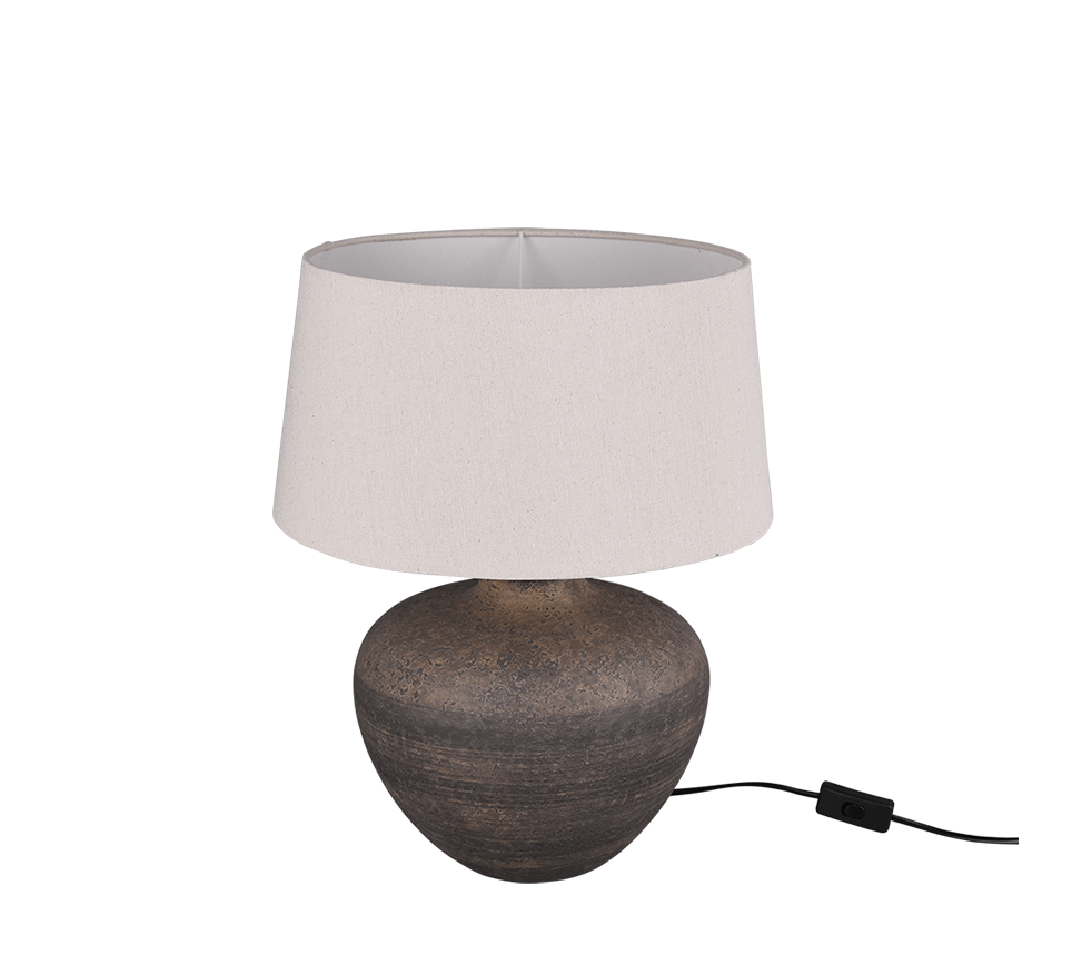 Lou table lamp 46 cm E14 beige — R50963844