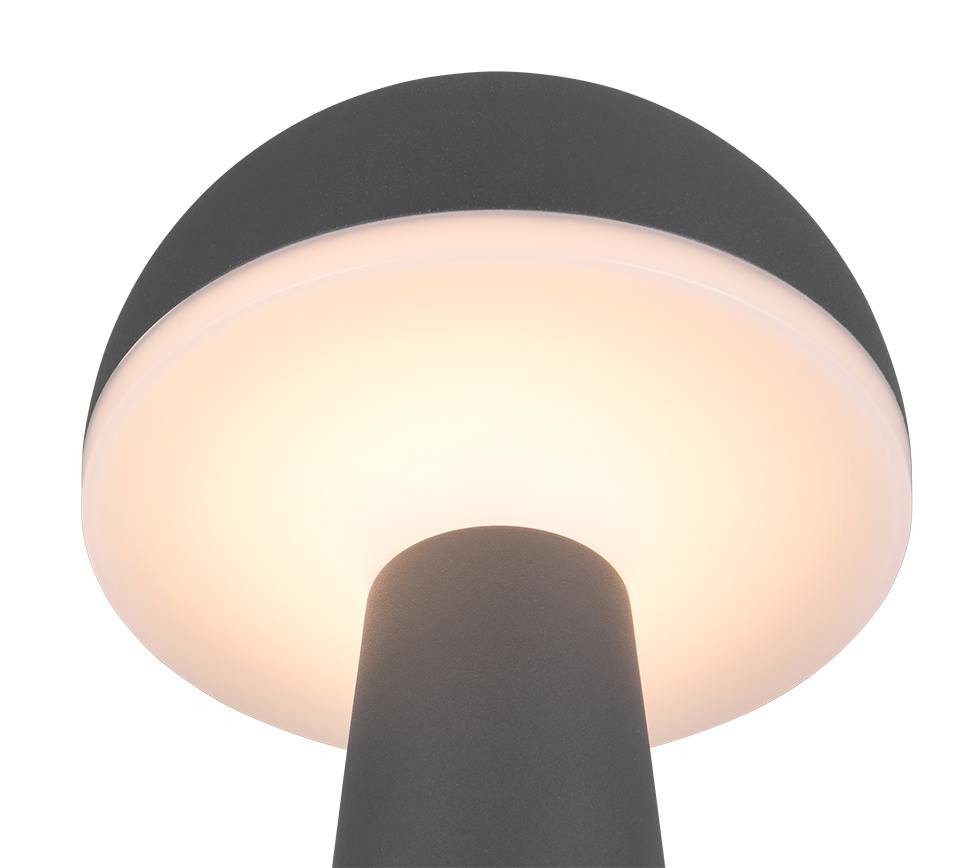 Fungo LED table lamp anthracite rechargeable — R57716142