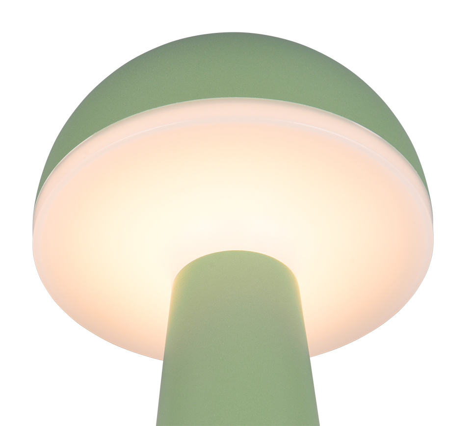 Fungo LED table lamp pistachio rechargeable — R57716149