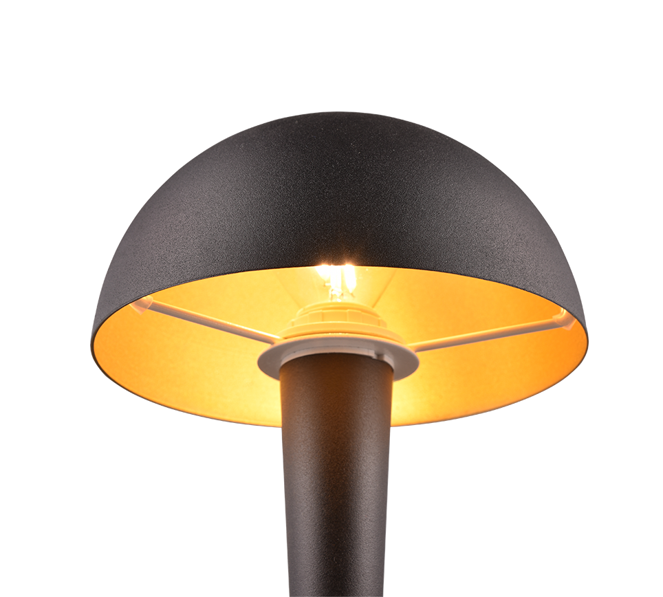 Canaria table lamp E14 (incl.) matt black — R59561180