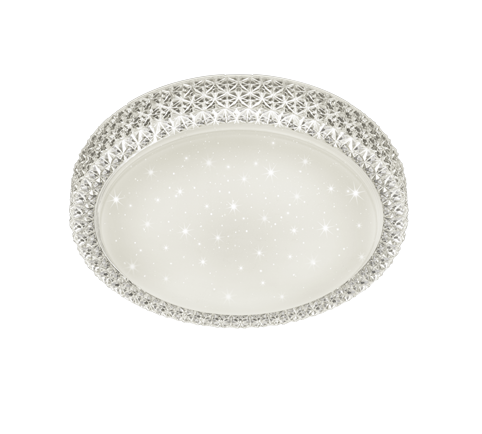 Pegasus LED ceiling lamp 40 cm transparent — R62422100