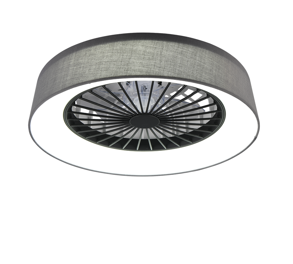Farsund LED ceiling fan grey — R62662111