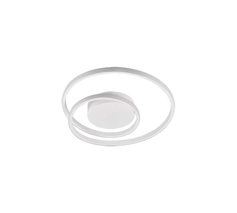 Zibal LED ceiling lamp matt white — R62911131