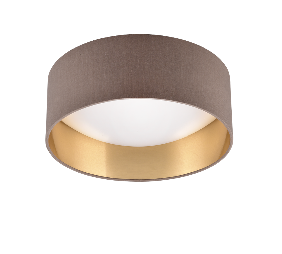 Locarno LED ceiling lamp 28 cm greige — R64191141