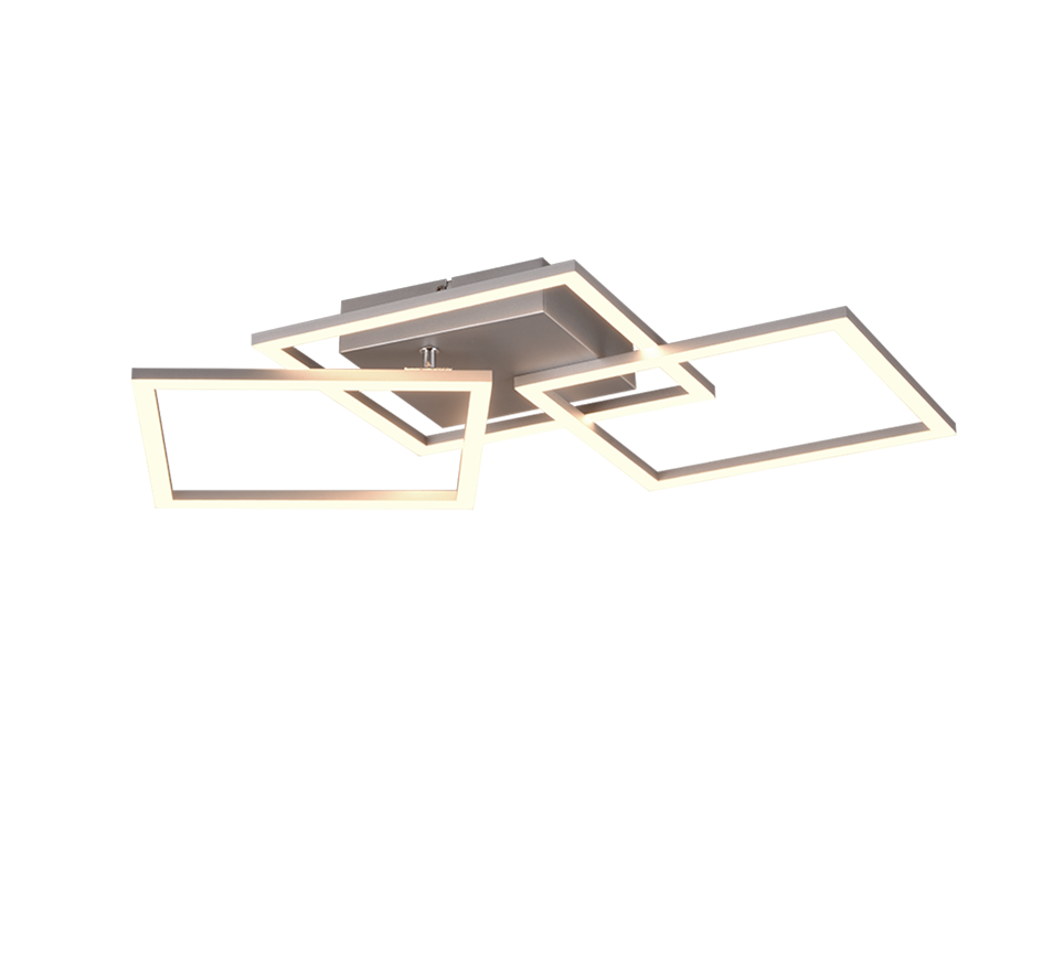 Trail LED ceiling lamp 3-pc grey — R64493187