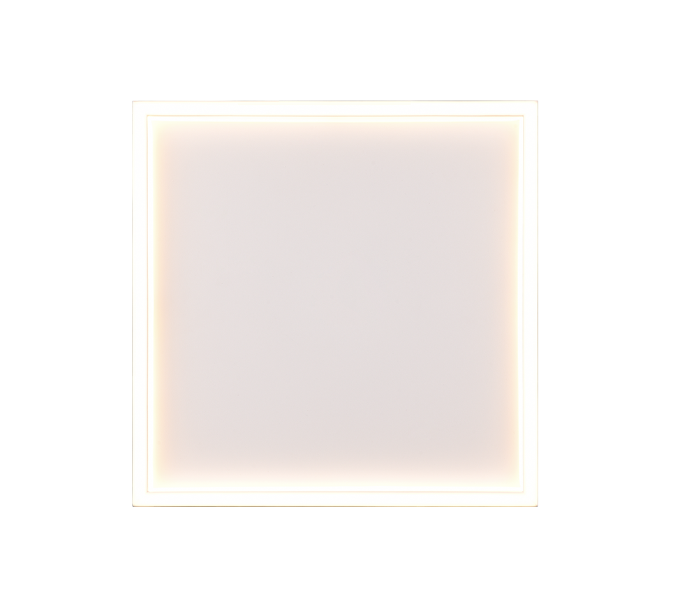 Rotonda LED ceiling lamp square matt white — R64502931