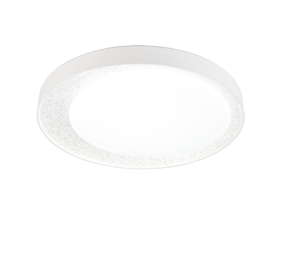 Aleta LED ceiling lamp white/transparent — R64611101