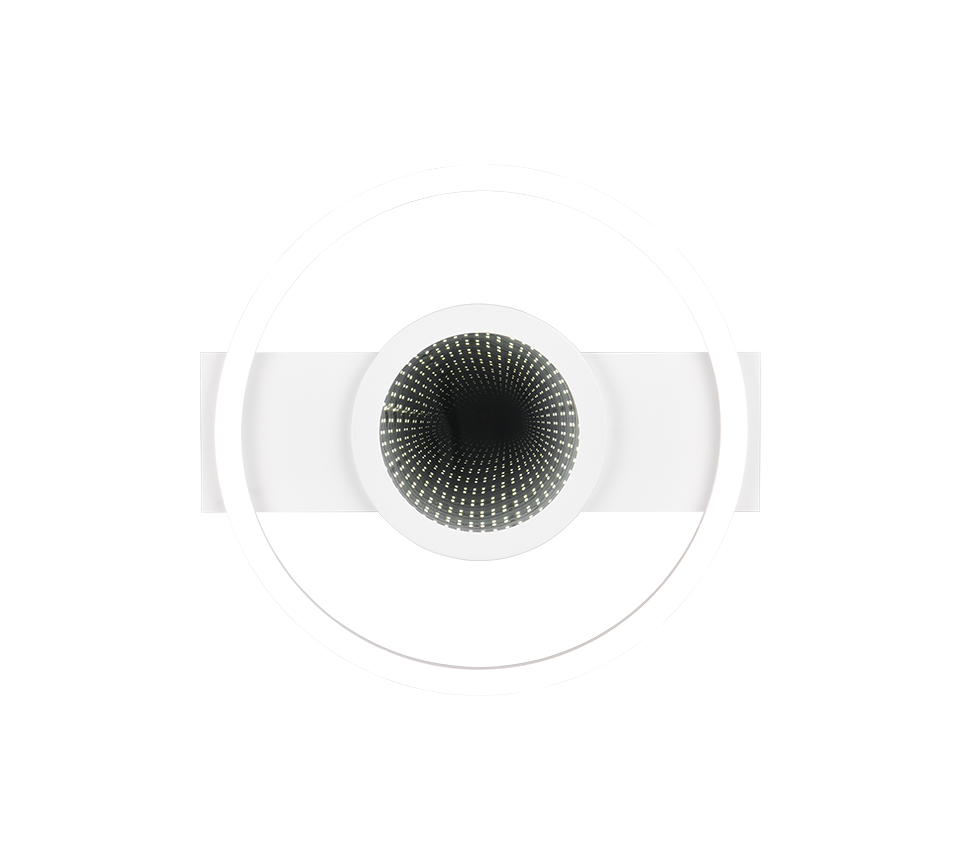 Wheeler LED ceiling lamp round matt white 4000K — R64801131