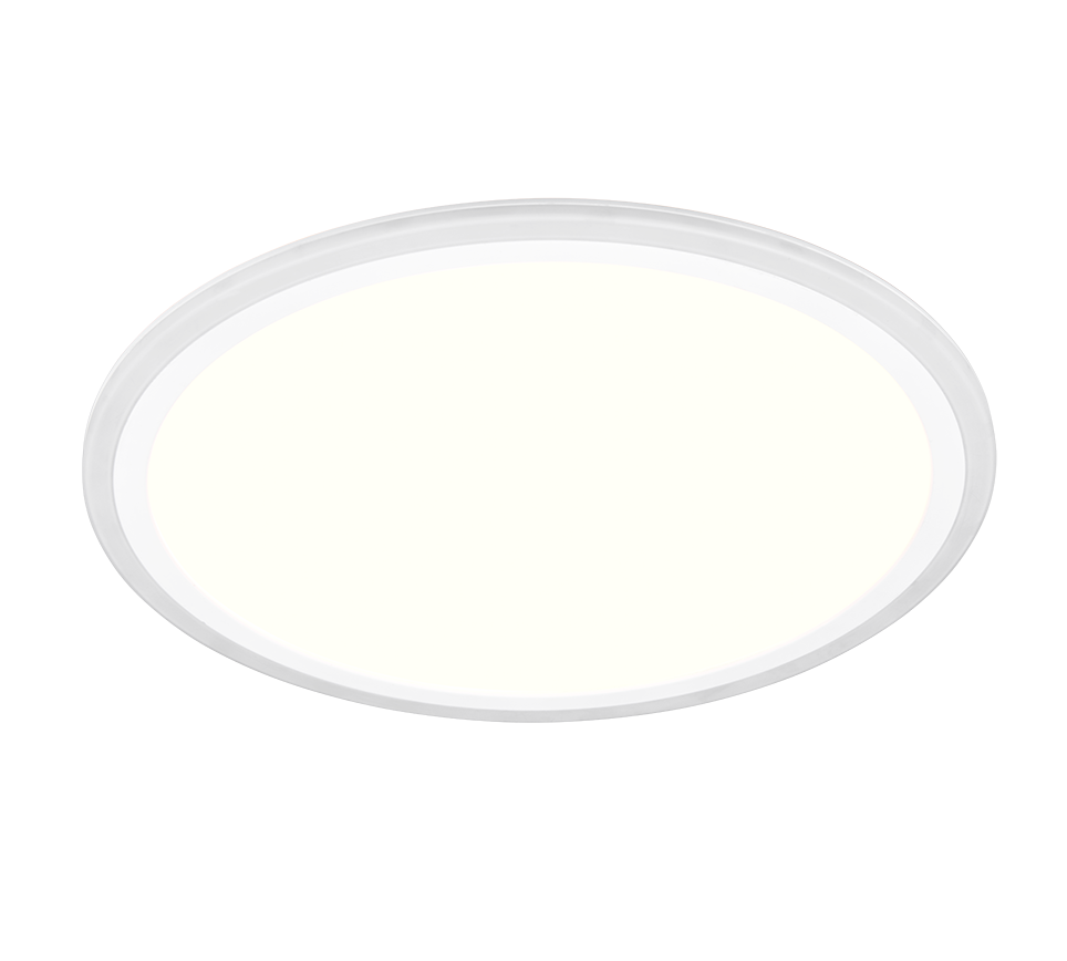 Cora LED ceiling lamp 45 cm white — R64882901