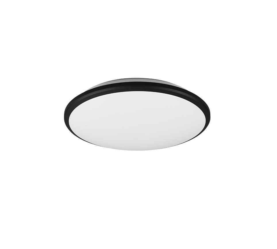Limbus LED ceiling lamp 34 cm matt black — R67021132