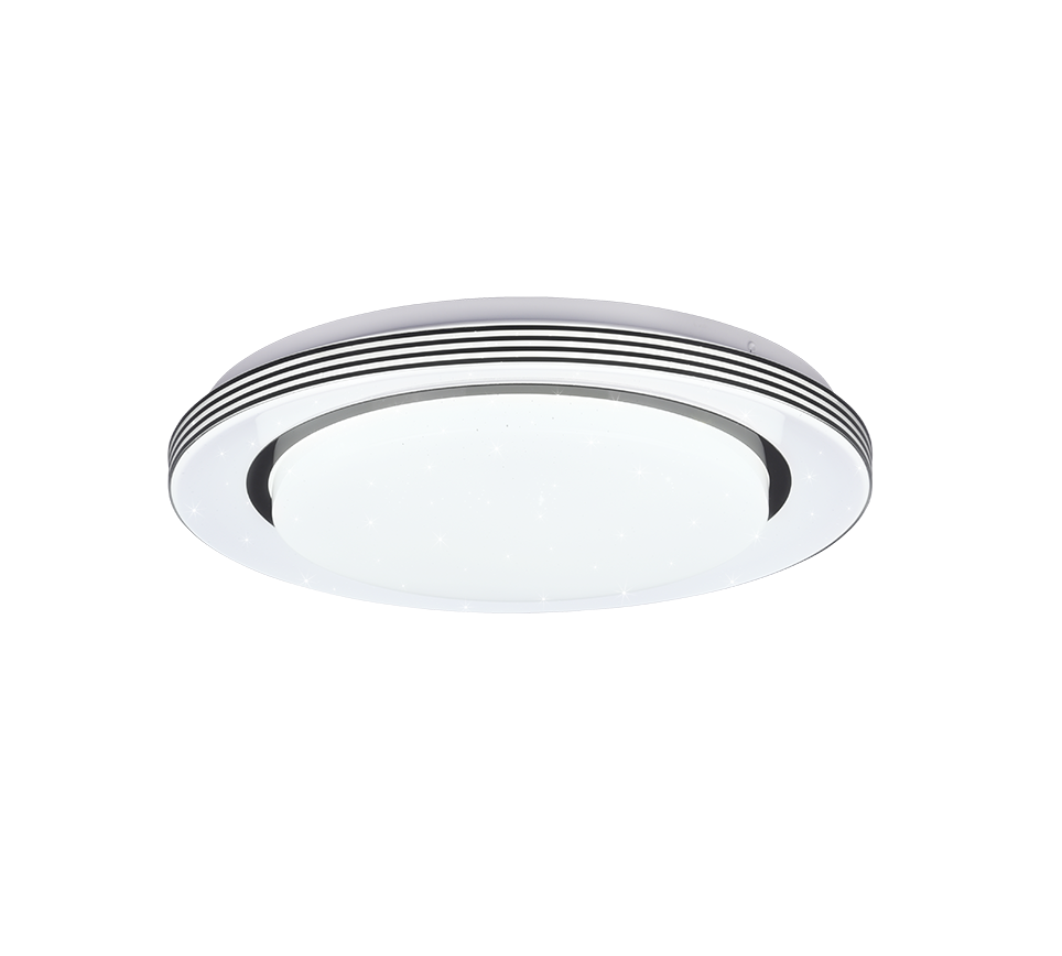Atria LED ceiling lamp 38 cm matt black — R67041032