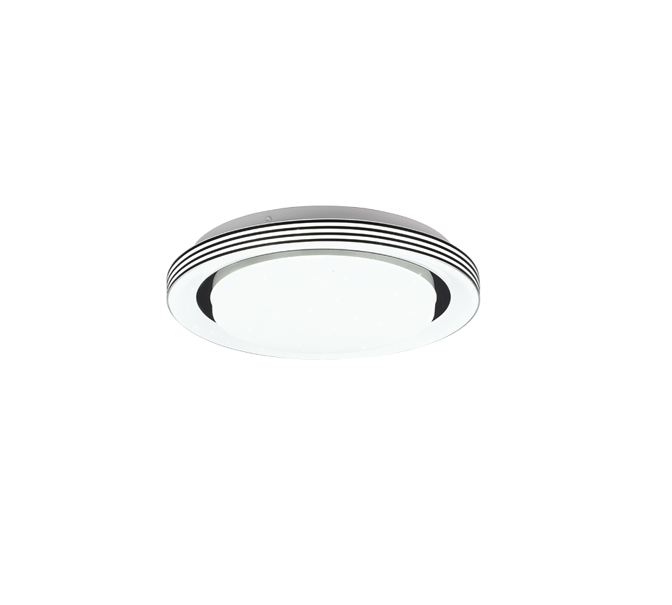 Atria LED ceiling lamp 27 cm matt black — R67042832