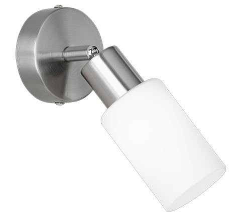 Mars spotlight 1-pc E14 brushed steel — R80011007