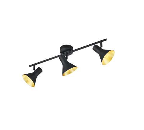 Nina spotlight 3-pc E14 black — R80163002