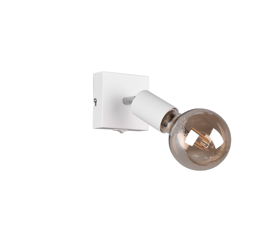 Vannes spotlight 1-pc E27 matt white — R80181731