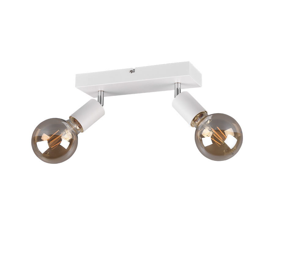 Vannes spotlight 2-pc E27 matt white — R80182031