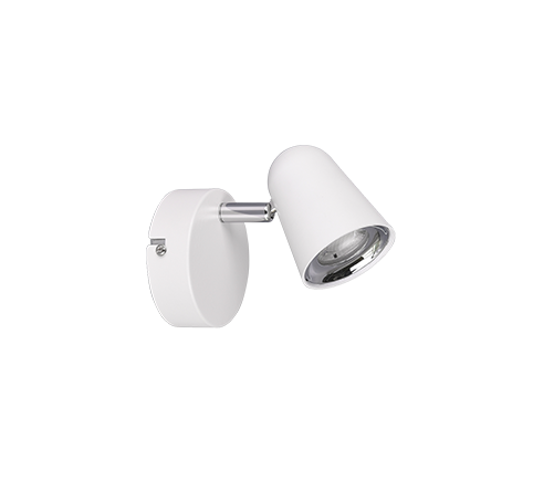 Toulouse LED spotlight 1-pc matt white — R82121131