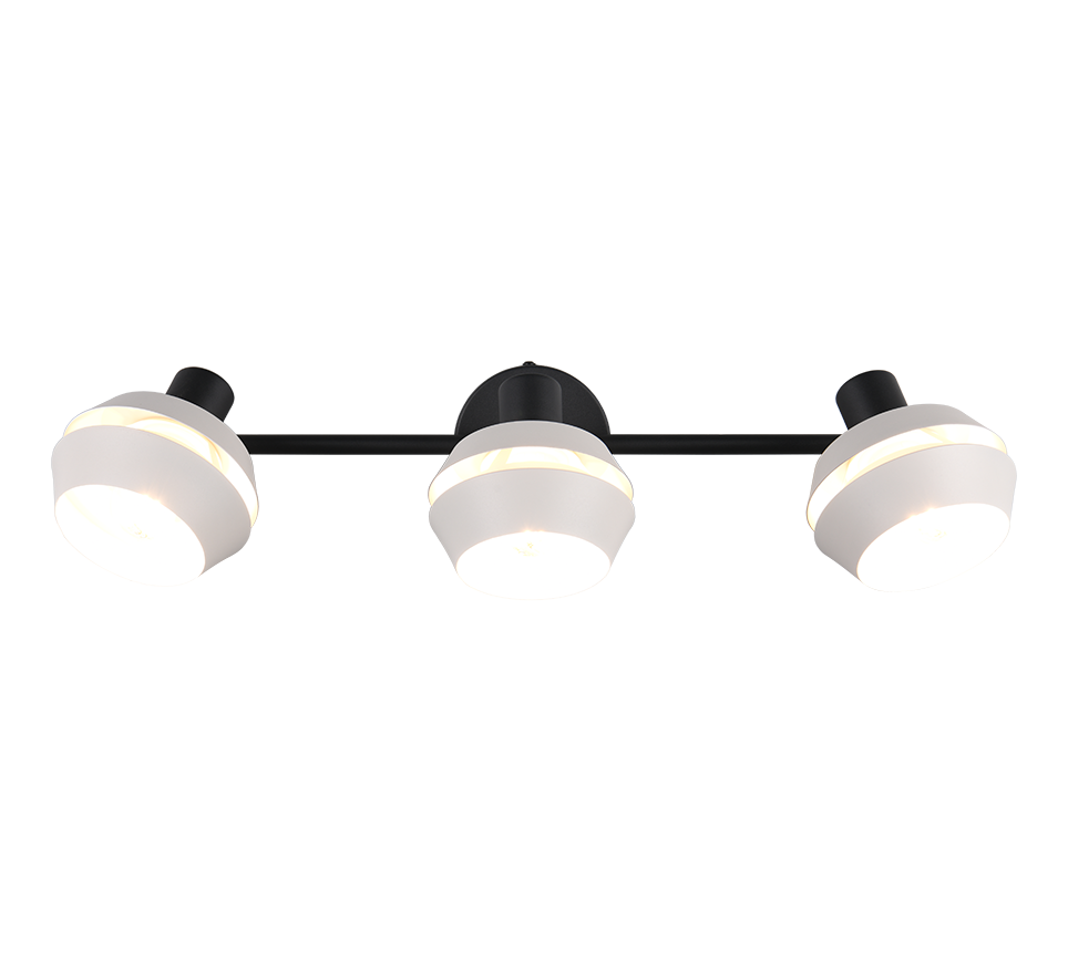 Isla spot 3-pc E14 warm grey/matt black — R86363076