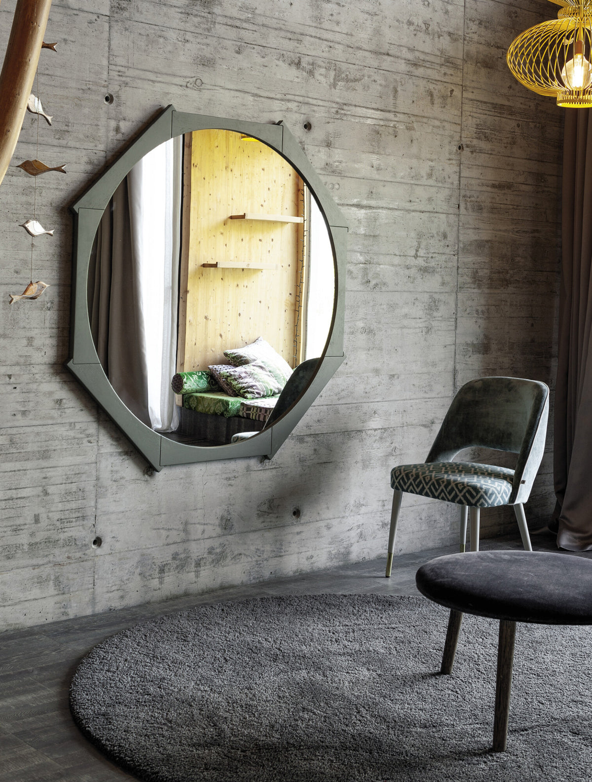 Devina Nais Colibrì mirror - official 2 - example finish shown