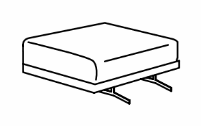 Manufacturer technical drawing for DC2P09; line illustration, not a product photograph.