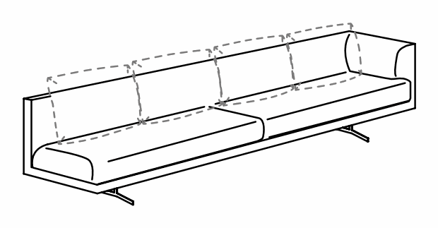Manufacturer technical drawing for DC2TS41; line illustration, not a product photograph. The source illustrates the right-hand configuration. Order the handedness identified by this listing’s article code.