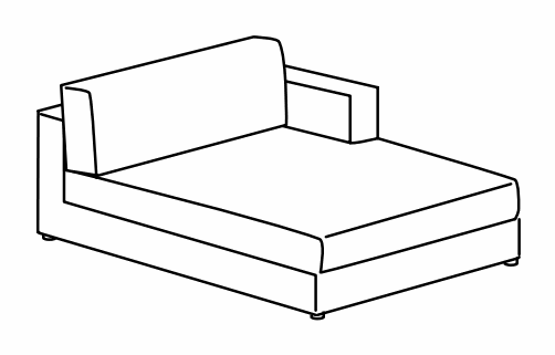 Manufacturer technical drawing for DCAHSS1; line illustration, not a product photograph. The source illustrates the right-hand configuration. Order the handedness identified by this listing’s article code.