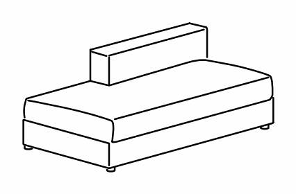 Manufacturer technical drawing for DCAPS4; line illustration, not a product photograph. The source illustrates the left-hand configuration. Order the handedness identified by this listing’s article code.