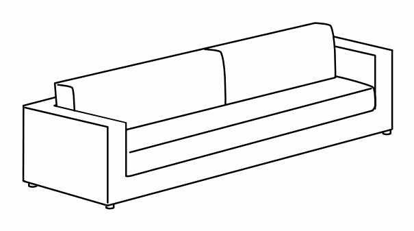 Manufacturer technical drawing for DCAS24; line illustration, not a product photograph.