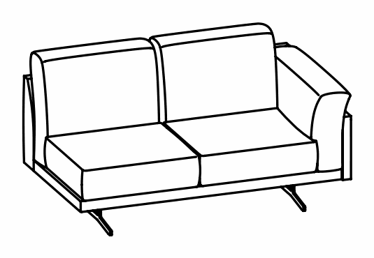 Manufacturer technical drawing for DO2TD1; line illustration, not a product photograph. The source illustrates the right-hand configuration. Order the handedness identified by this listing’s article code.