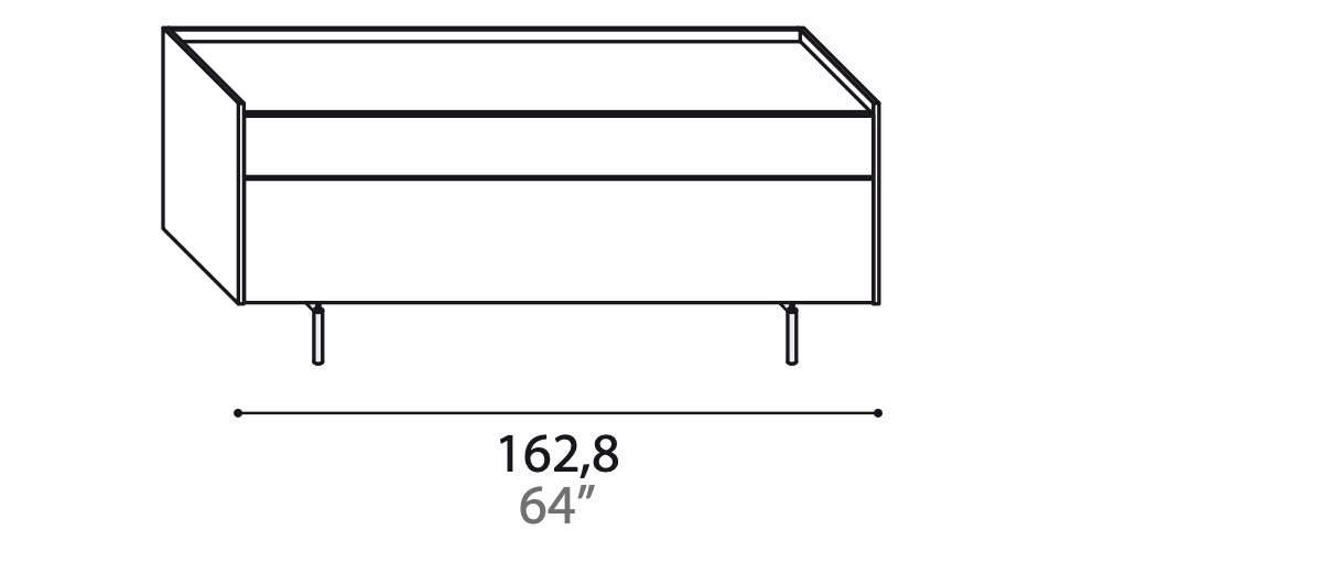 Manufacturer technical diagram of Alf DaFrè Diko PCD704 / PCD704A. Diagram is not a finish photograph.
