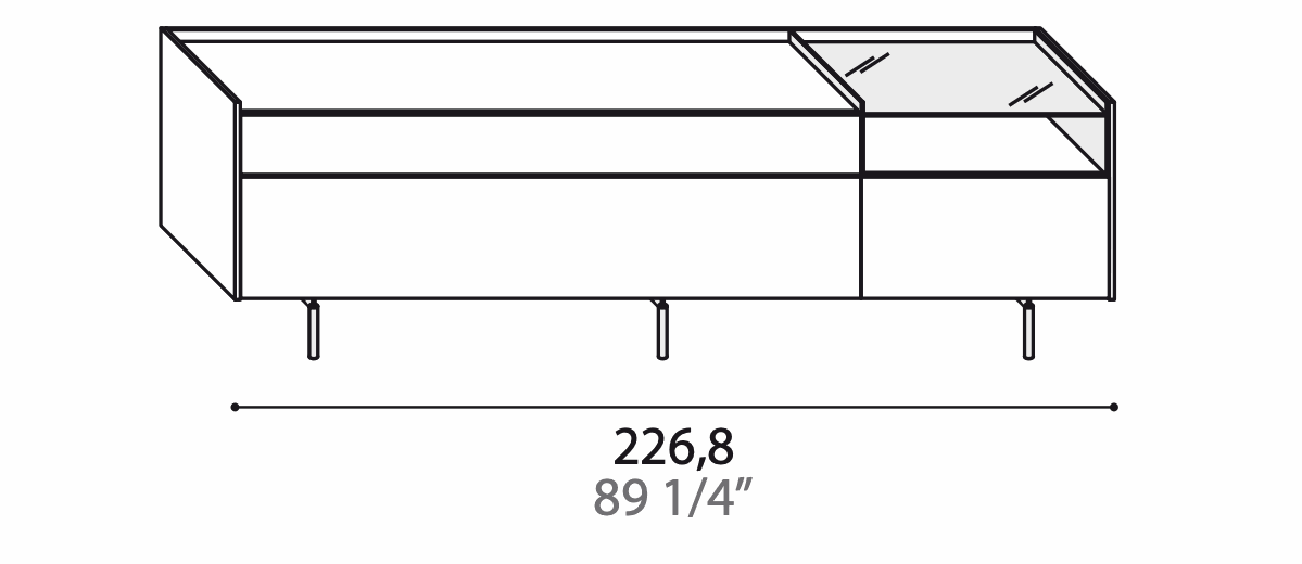 Manufacturer technical diagram of Alf DaFrè Diko PCD731 / PCD731A. Diagram is not a finish photograph.