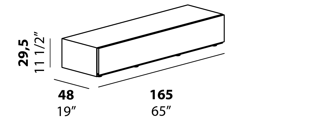 Technical diagram - Alf DaFre PNC017 drawer module only