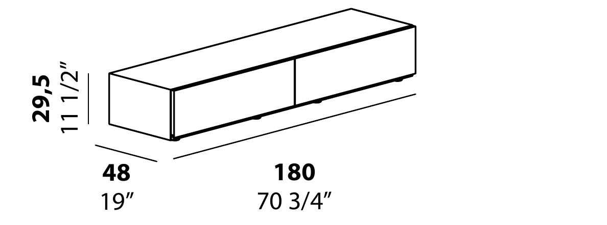 Technical diagram - Alf DaFre PNC018 drawer module only