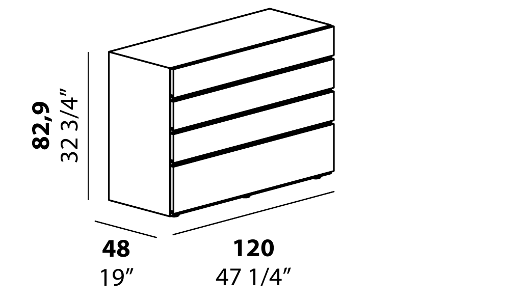 Technical diagram - Alf DaFre PNC037 drawer module only